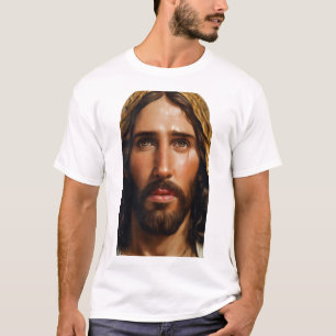 Göttlicher Jesus Portrait T-Shirt