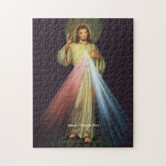 Göttlicher Jesus von Barmherzigkeit Puzzle