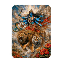 Göttlicher Kali-Wagen Magnet