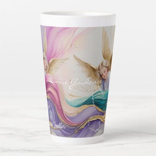 Göttlicher Leitfaden Latte-Mug Milchtasse (Vorderseite)