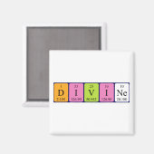 Göttlicher Periodenmagnet Magnet (Vorderseite/Rückseite)