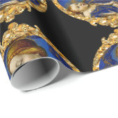 Göttlicher Säugling (Mutter und Kind) Geschenkpapier (Rolleneckpunkt)