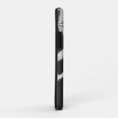 Göttlicher Schädel des Todes Schwarz Case-Mate iPhone Hülle (Hinten/Rechts)