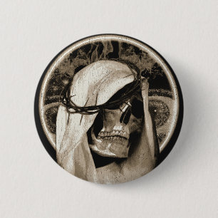 Göttlicher Verfall - Gothic Design Button