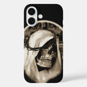 Göttlicher Verfall - Gothic Design iPhone 16 Hülle