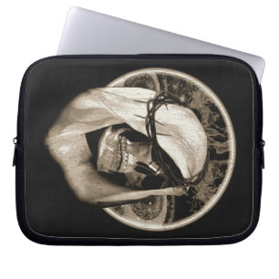 Göttlicher Verfall - Gothic Design Laptopschutzhülle