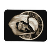 Göttlicher Verfall - Gothic Design Magnet (Horizontal)