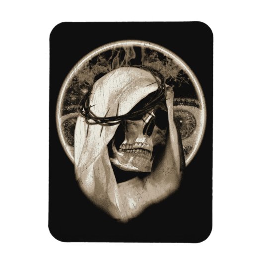Göttlicher Verfall - Gothic Design Magnet (Vertikal)