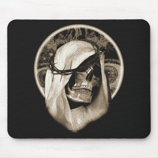 Göttlicher Verfall - Gothic Design Mousepad (Vorne)
