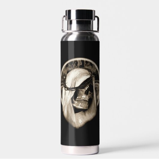 Göttlicher Verfall - Gothic Design Trinkflasche (Rückseite)