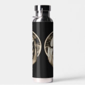Göttlicher Verfall - Gothic Design Trinkflasche (Rechts)