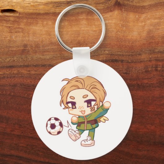 Göttlicher Verteidiger Mini-Schlüsselanhänger Schlüsselanhänger (Vorderseite)