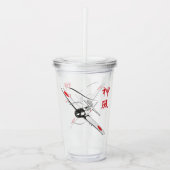 Göttlicher Wind Acryltrinkbecher (Vorderseite)