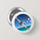 Göttlicher Wind Button (Vorne & Hinten)