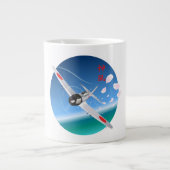 Göttlicher Wind Jumbo-Tasse (Vorderseite)