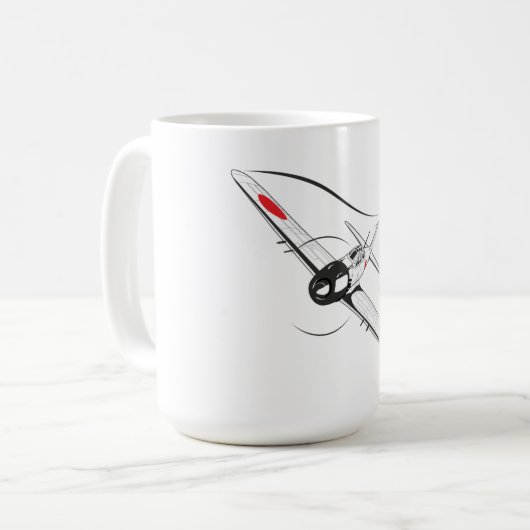 Göttlicher Wind Kaffeetasse (Vorderseite Links)