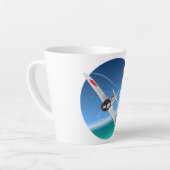 Göttlicher Wind Milchtasse (Linke Ecke)