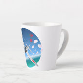 Göttlicher Wind Milchtasse (Rechte Ecke)
