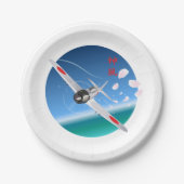 Göttlicher Wind Pappteller (Vorderseite)