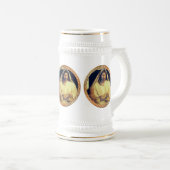 Göttliches Abendbrot mit Jesus Bierglas (VorderseiteRechts)