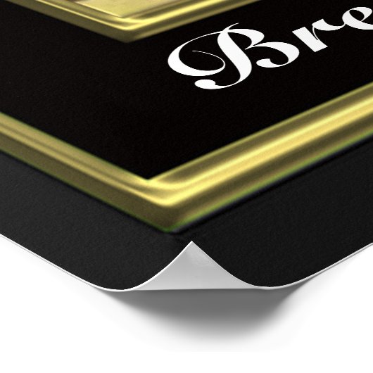 Göttliches Abendbrot mit Jesus Poster (Ecke)