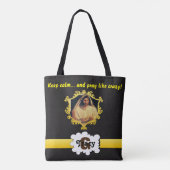 Göttliches Abendbrot mit Jesus Tasche (Rückseite)