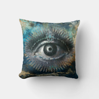 Göttliches Auge Wurfkissen Kissen