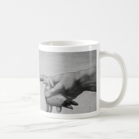 Göttliches Doveness Kaffeetasse (Rechts)
