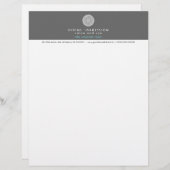 Göttliches Eindrucks-Blau 2 Briefkopf (Vorne/Hinten)