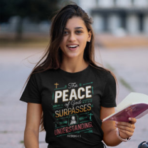 Göttliches Friedensgrafisches T-Shirt