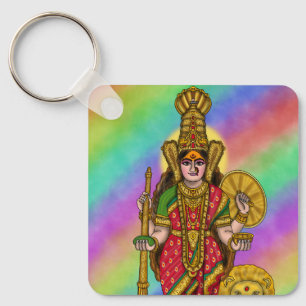 Göttliches Kolhapur Mahalakshmi-Schlüsselanhänger Schlüsselanhänger