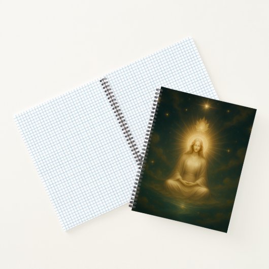 Göttliches Licht Notizbuch (Innenseite)