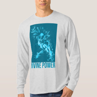 Göttliches Power Design Anime Workout - Energie Fi T-Shirt