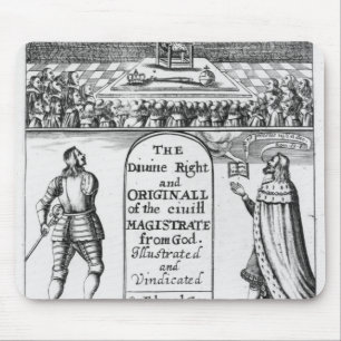 Göttliches Recht-ursprünglicher ziviler Richter Mousepad
