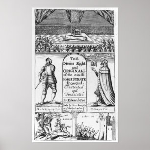 Göttliches Recht-ursprünglicher ziviler Richter Poster