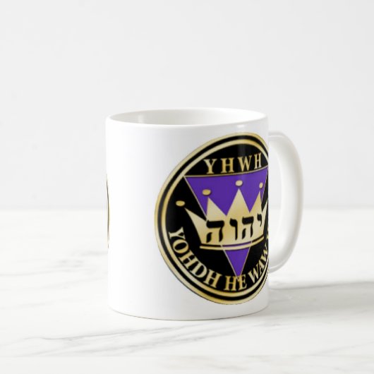 Göttliches Schwarz und Gold Kaffeetasse (VorderseiteRechts)