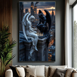 Göttliches Spiel in der Dämmerung Poster