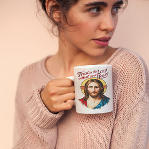 Göttliches Vertrauen: Jesus fördert den Glauben Kaffeetasse