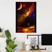 Göttlichkeit Poster (Heimbüro)