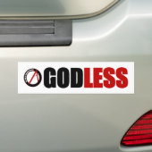 Gottloser Autoaufkleber (Auf Auto)