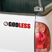 Gottloser Autoaufkleber (Auf Lkw)