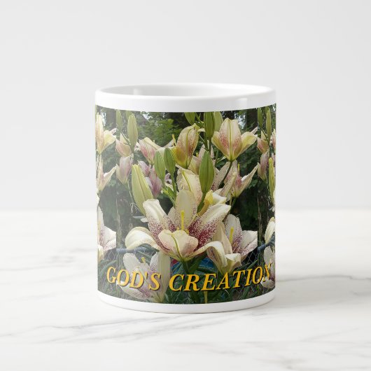 GOTT'S CREATION Jumbo-Tasse (Vorderseite)
