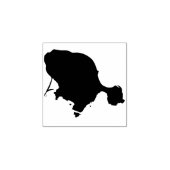 Gotts Island Briefmarke Gummistempel (Prägung)