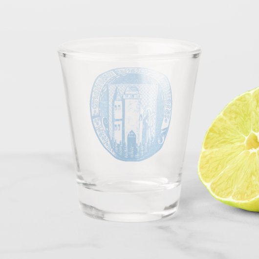 Gottschee Kocevje 44 ml Shot Glass Schnapsglas (Rückseite)