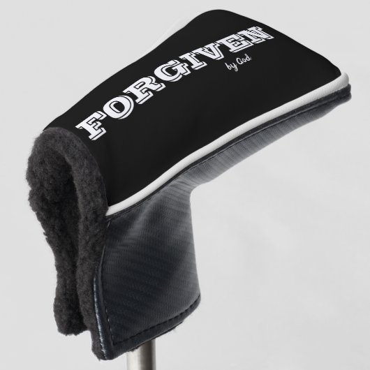 Gottseidank Christlich Golf Headcover (3/4 Vorderseite)