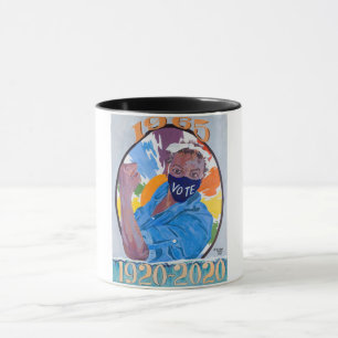 GOTV/Rainbo Rosa Kaffee Tasse. Tasse