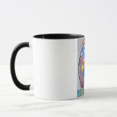 GOTV/Rainbo Rosa Kaffee Tasse. Tasse (Links)