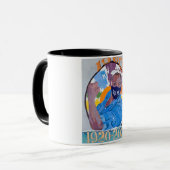 GOTV/Rainbo Rosa Kaffee Tasse. Tasse (Vorderseite Links)