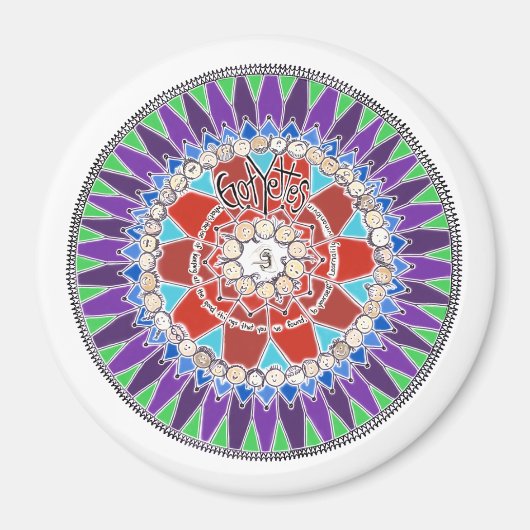 Gotyettes Magnet (Vorne)