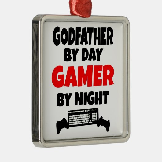 Götzendiener-Lieben spielen Videospiele Ornament Aus Metall (Rechts)